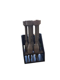 Duitse Panzerscherck rocket met houten draagstel